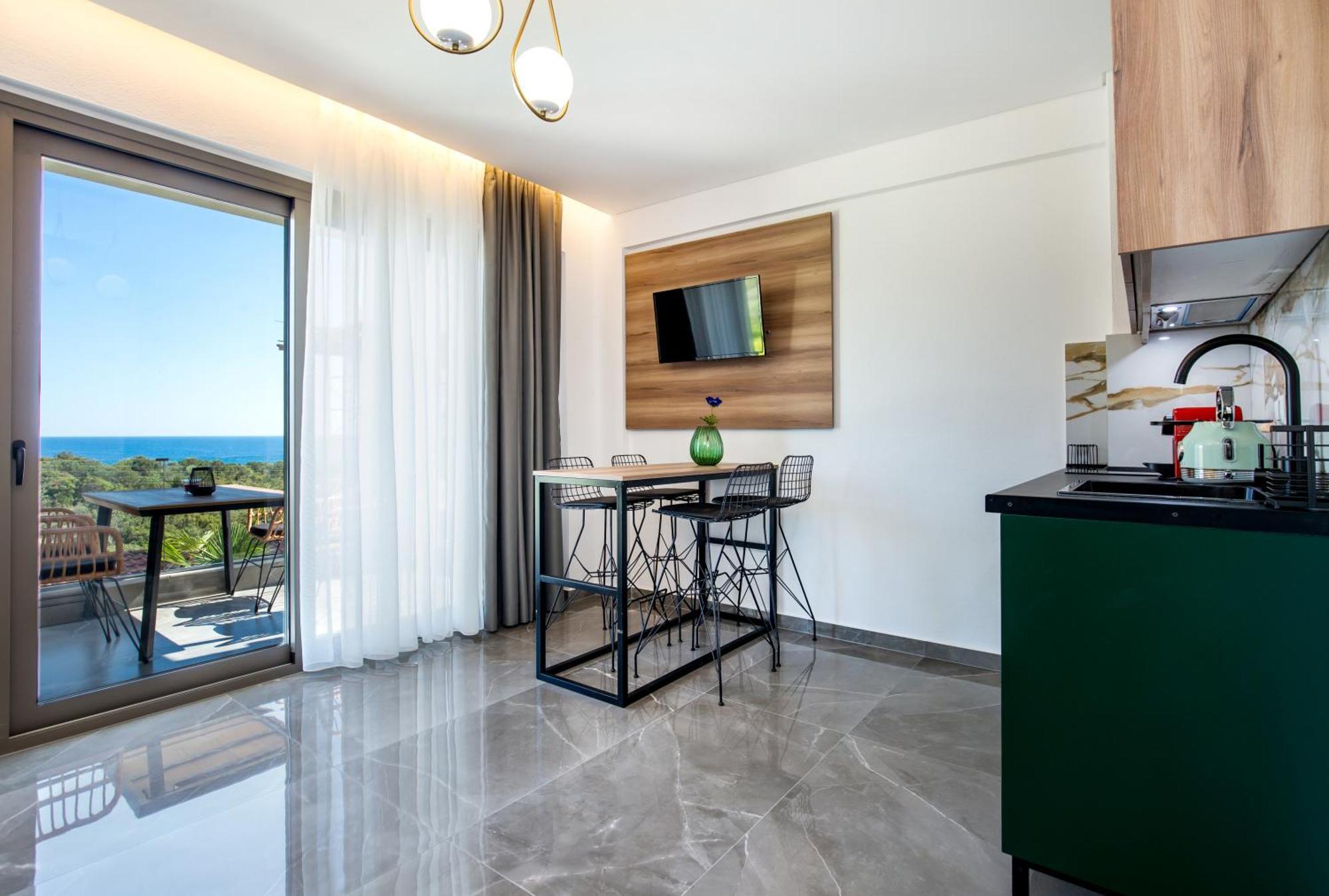 Aigli Skala Maries Deluxe Apartment Skála Marión Exterior foto