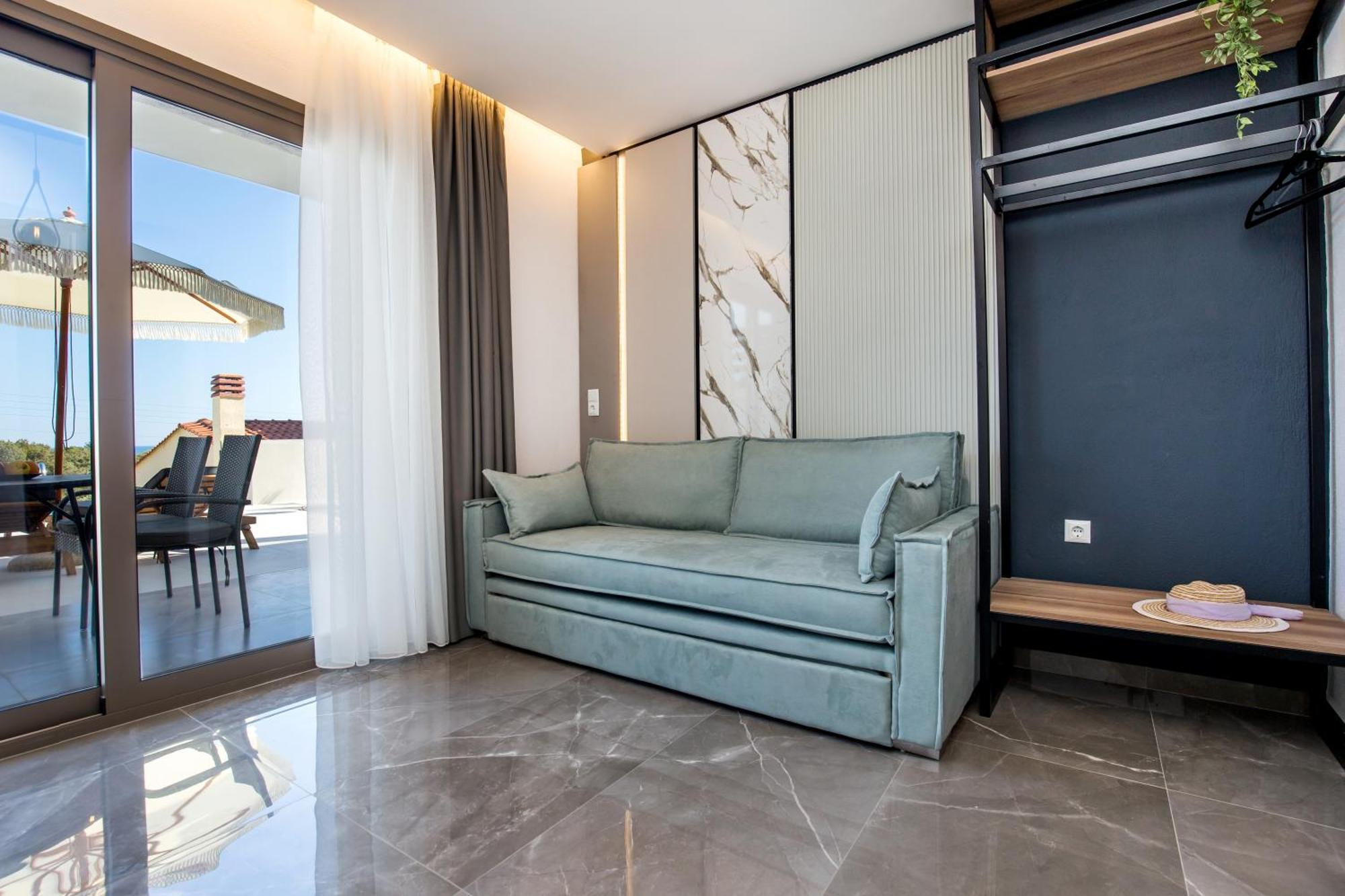 Aigli Skala Maries Deluxe Apartment Skála Marión Exterior foto
