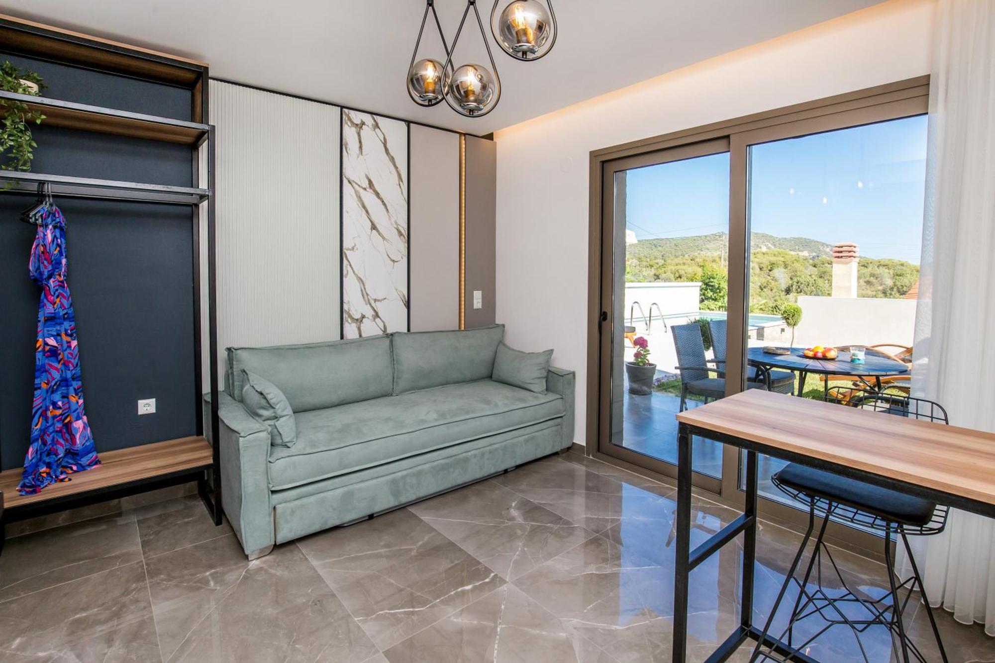 Aigli Skala Maries Deluxe Apartment Skála Marión Exterior foto