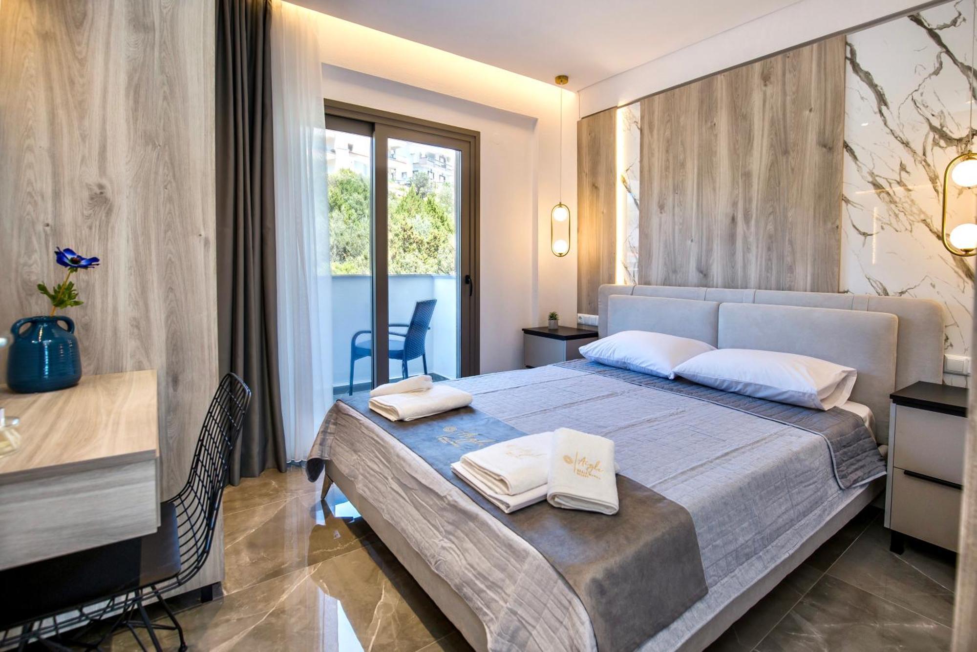 Aigli Skala Maries Deluxe Apartment Skála Marión Exterior foto