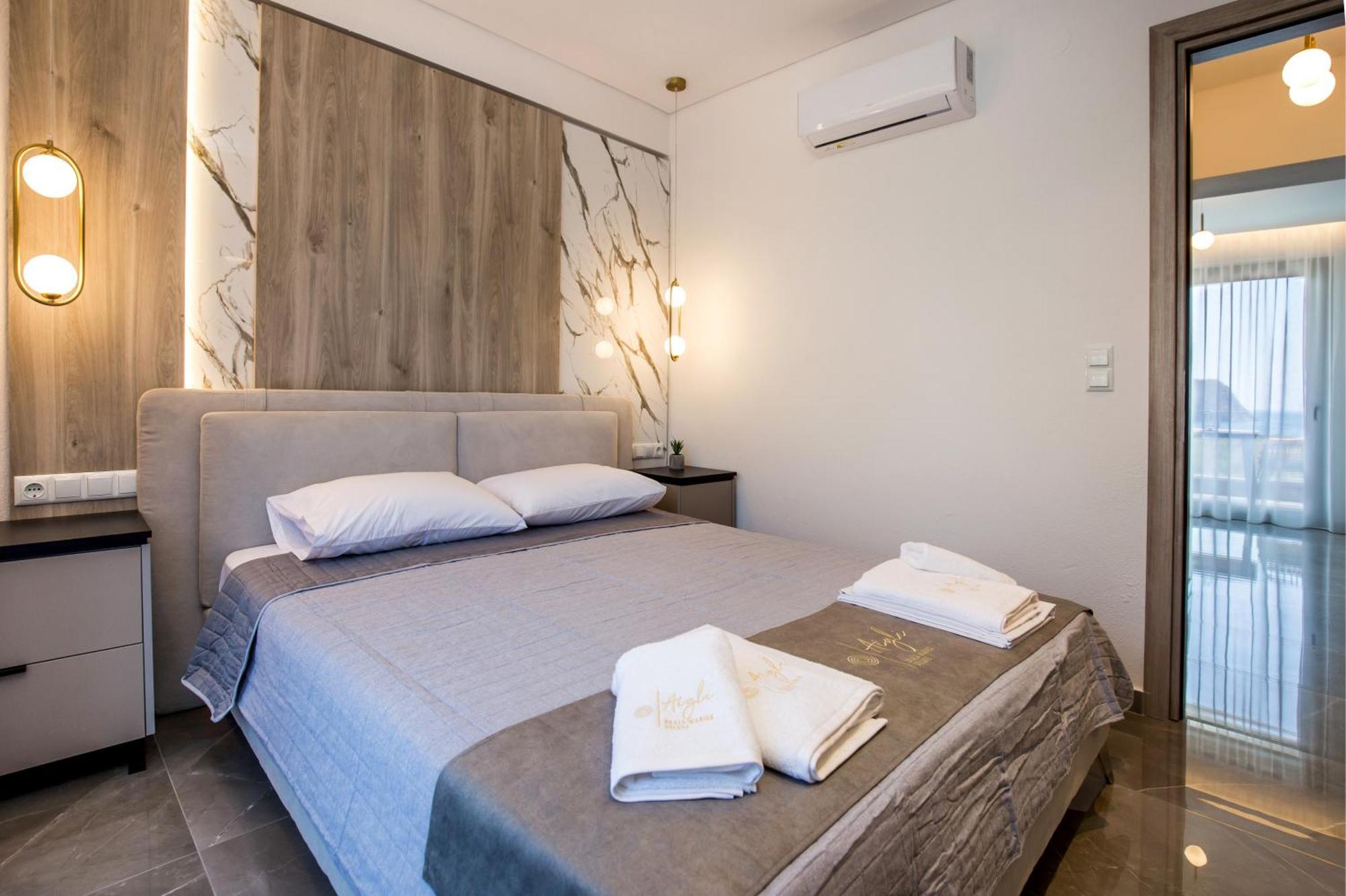 Aigli Skala Maries Deluxe Apartment Skála Marión Exterior foto